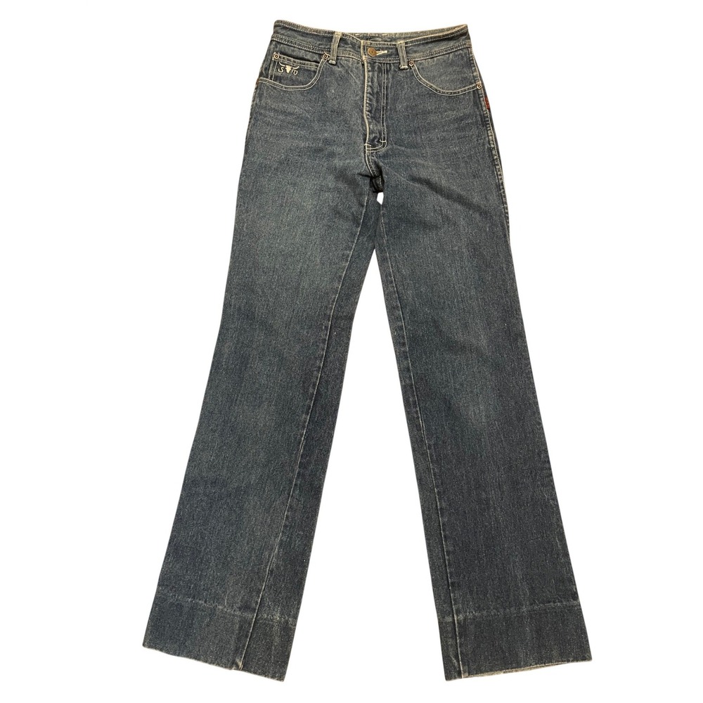 Vintage Sergio Valente Jeans 29 High Rise Bootcut 100% Cotton 80s